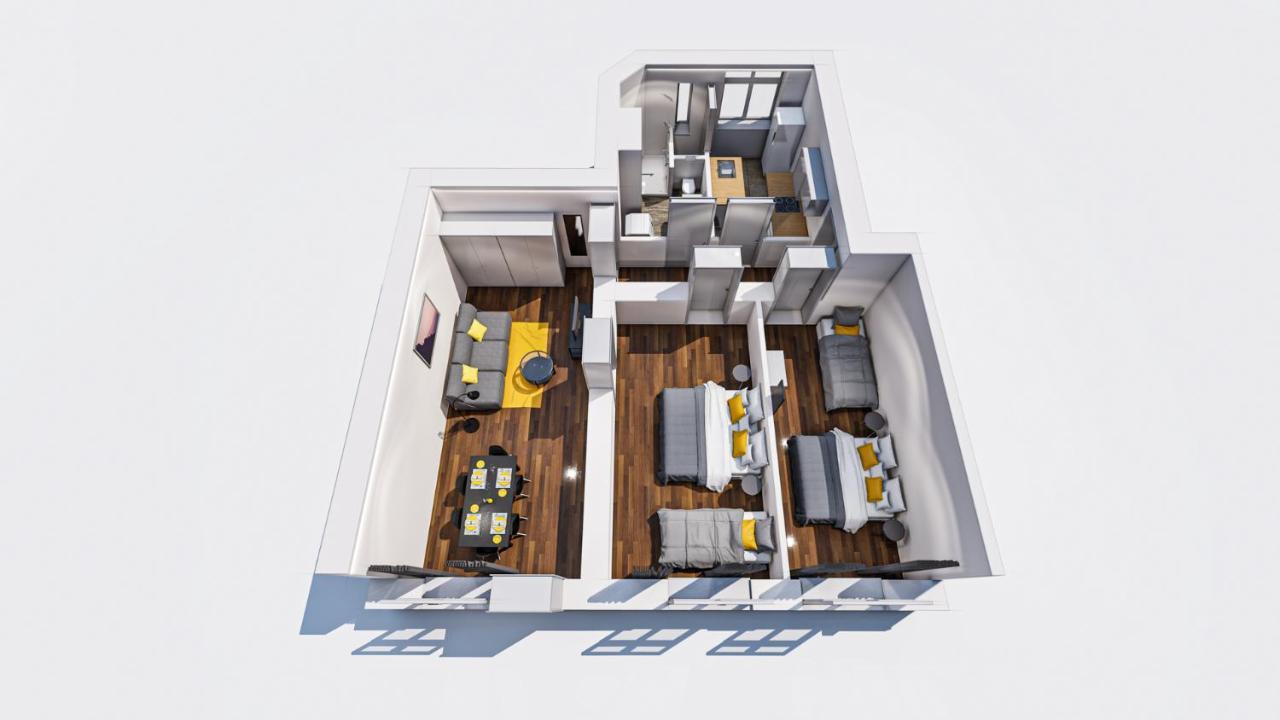 柏林Freshly Renovated 2Br&Lr+Walk-In Rainshower公寓 外观 照片